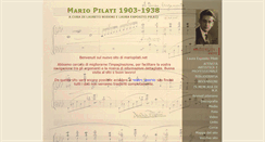 Desktop Screenshot of mariopilati.net